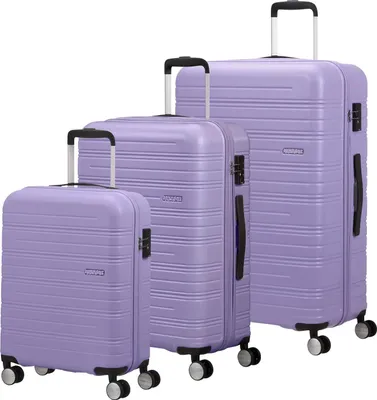 Produktbild von American Tourister Trolley High Turn 3 PC Set A Matt Lavender flieder 77cm