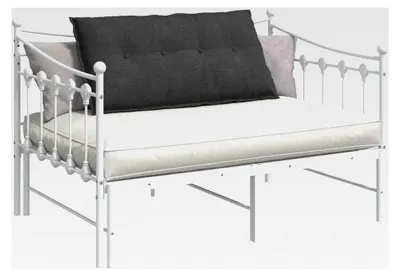 Produktbild von Rückenkissen Dunkelgrau 100 x 50 cm Cordstoff