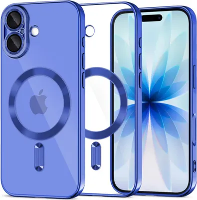Immagine prodotto di Tech-Protect Magflex Magsafe per iPhone 17, blu lucido