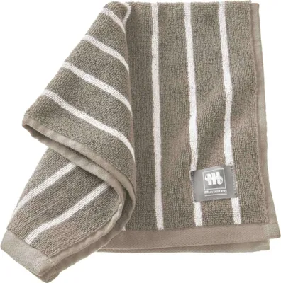 Immagine prodotto di Asciugamano per ospiti MUSTERRING NEEDLESTRIPE Grigio 30 x 50 cm