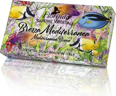 Produktbild von Florinda Pflanzenseife Brezza Mediterranea : 100 g Größe: 100 g