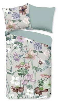 Productafbeelding van Good Morning Dekbedovertrek "Fina" - Multi - (155x220 cm) - 100% Katoen