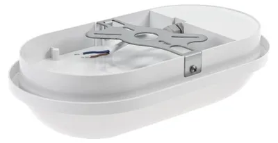 LED-Wandleuchte oval mit Sensor, 20 W, 4000 K, 1850 lm, IP54