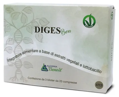 Immagine prodotto di Diges Ben 60 Compresse