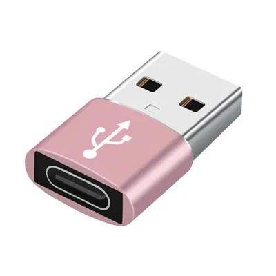 Produktbild von Kabelloser USB-C-auf-USB-A-Adapter - Pink
