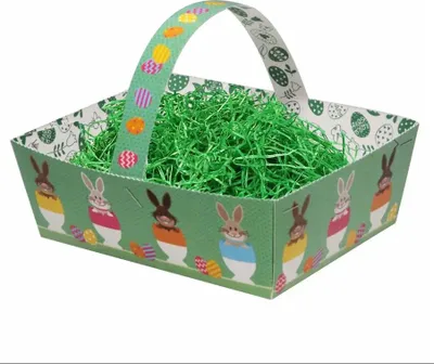 Immagine prodotto di neutral 546.274.91 Osterkörbchen aus Papier mit Ostergras