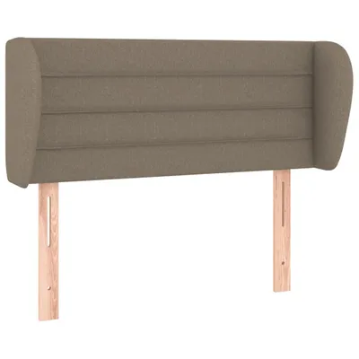 Produktbild von Kopfteil mit Ohren Taupe 93x23x78/88 cm Stoff