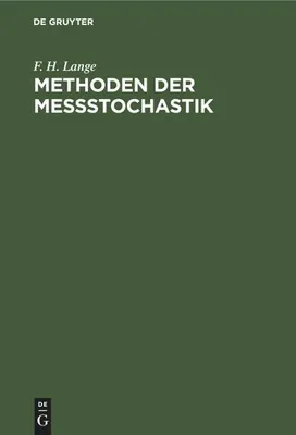 Produktbild von Methoden der Meßstochastik