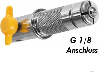 Image de Buse Umeta pour la lubrification de gaz avec décomposition.