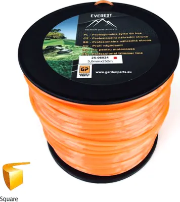 Produktbild von Schnitt Linie Quadrat 3,0mm 252M
