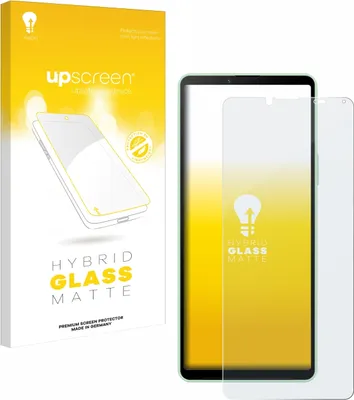 A product box and a screen protector on a phone.