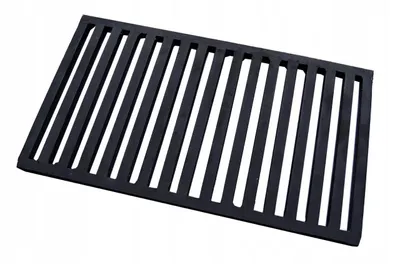 Produktbild von Ofenrost Eckrost für Kamin 45x30cm | 30x45cm Kaminrost Stahlgitterrost Schwerlastrost Tafelrost | 450x300 mm | 300x450mm | Dicke 14mm