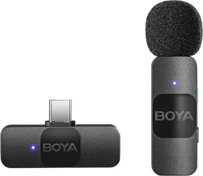 Zdjęcie produktu dla Mikrofon bezprzewodowy BOYA x1 BY-V10 Mini USB-C