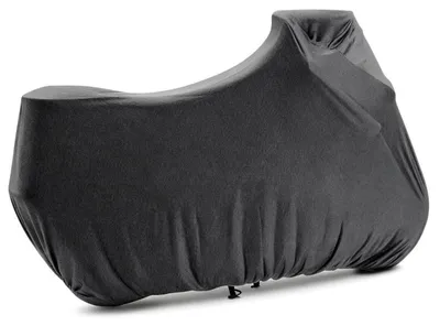 Productafbeelding van Motorkap voor binnen gebruik, stretchstof, antistofhoes, donkergrijs, 245x104x125 cm
