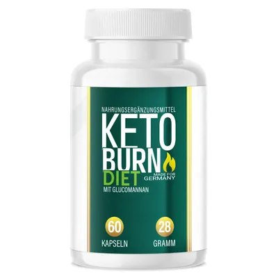 Produktbild von Keto Burn Diеt® V2 | Stoffwеchsel Kapseln – mit Glucomannan – Unterstützung beim Abnеhmen – Nahrungsergänzungsmittel für Frauen & Männer – 60 Kapseln