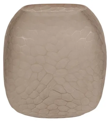 Image de Vase "Pebble" S, 22 cm - Marron - Verre
