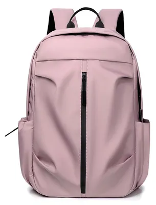 Produktbild von Tagesrucksack wasserdicht für 14 Zoll Laptop Damen Herren Rosa