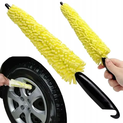 Produktbild von Weiche Felgenbürste für Autoreinigung 29 cm V2