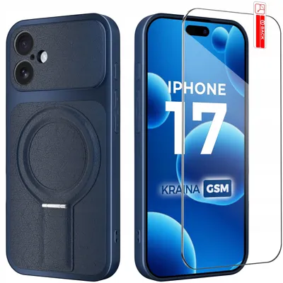 Produktbild von iPhone 17-Hülle mit Magnetring für MagSafe + 9H-Glas
