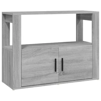 Produktbild von Sideboard Grau Sonoma 80x30x60 cm Holzwerkstoff