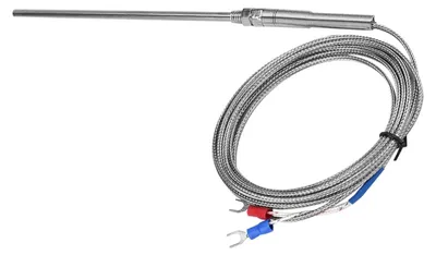 K-Typ Thermoelement, 5 mm Sonde, 0-400 °C, 150 mm Länge