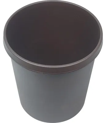 Produktbild von Runder Papierkorb 18 Liter - Braun