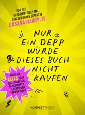 Obrázek produktu pro Nur ein Depp würde dieses Buch nicht kaufen
