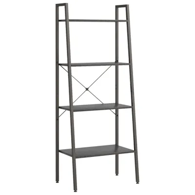 Obrázek produktu pro vidaXL Stojící police se 4 policemi černá 56x35x140 cm