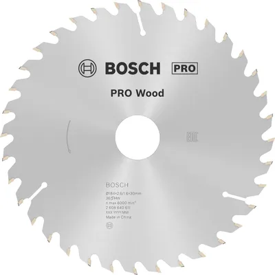 Obrázok produktu pre Bosch ‎2608640611, Drevo, 18,4 cm, Bosch, 422 g, 1 kusov