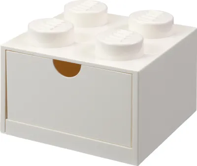 Produktbild von LEGO Schubladenbox DESK DRAWER 4 1 Schub weiß