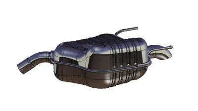 Produktbild von ERNST 043120 Endschalldämpfer für OPEL Vectra C Limousine (Z02) Auspuff