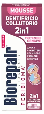 Zdjęcie produktu dla Pianka do zębów 2w1, żel do ochrony dziąseł, 75 ml