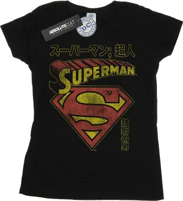Produktbild von DC Comics - T-Shirt für Damen BI17159 (XL) (Schwarz)