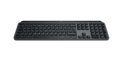 Immagine prodotto di Logitech MX Keys S - Dimensioni complete (100%) - RF wireless + Bluetooth - Interruttore a forbice - AZERTY - LED - Grafite