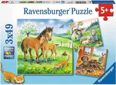Zdjęcie produktu dla Ravensburger 8029, 49 szt., Animals, 5 lat(a)