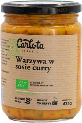 Obrázok produktu pre Zelenina v kari omáčke425g CARLOTA