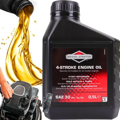 Immagine prodotto di Olio motore per tosaerba Briggs&Stratton 0,5L SAE 30W olio minerale