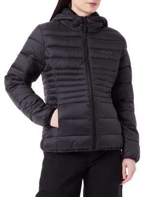 Productafbeelding van FILA Squille lichtgewicht hooded jas - Zwart - Maat S
