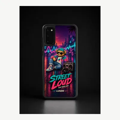 Obrázok produktu pre Puzdro pre telefón Samsung S20, ochranné puzdro s motívom streetwear – značka LUNØIR