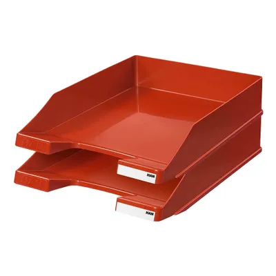 Produktbild von HAN Briefkorb C4/1027-X-17, rot, Kunststoff, DIN C4,