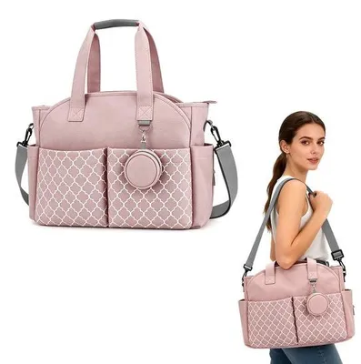 Produktbild von Famanu Babytasche mit Schnullerfach - Rosa