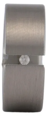Produktbild von XENOX 1173441 Damen Ring Edelstahl Silber weiß 52 (16.6)