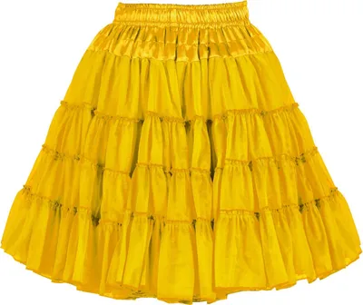Produktbild von Petticoat Deluxe gelb 2-lagig