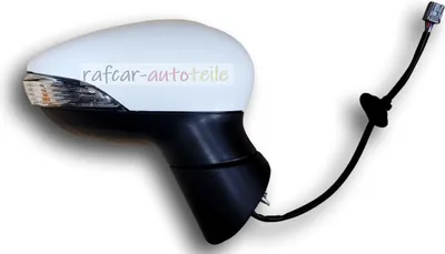 Produktbild von Außenspiegel Spiegel rechts elektrisch Für FORD FIESTA JA8 2008 - 2013 weiss Frozen