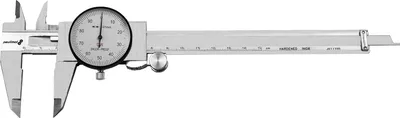 Produktbild von PAULIMOT Messschieber mit Uhr 0 - 150 mm, rostfrei INOX : 3