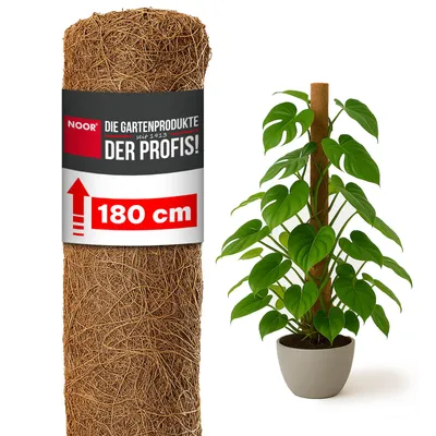 GARDEN Pflanzenstab Rankhilfe – Grün, 16 Mm Durchmesser, 180 Cm Lang, Kunststoffummantelt