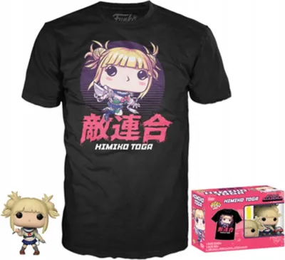 Produktbild von FUNKO POP! - Animation - My Hero Academia Himiko Toga Unmasked #1029 mit Tee Größe S