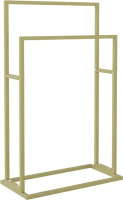 Obrázek produktu pro vidaXL Věšák na ručníky Gold 48x24x78,5 cm Žehlička