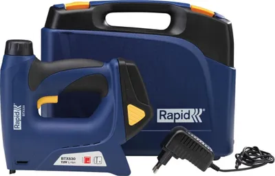 Obrázok produktu pre Rapid BTX530, Nastreľovacia pištoľ, Čierna, Modrá, Žltá, Kov, Plast, 6 mm, 1,4 cm, 1,5 cm