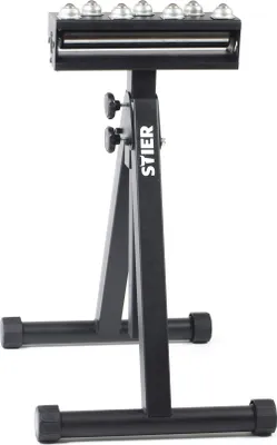 Produktbild von STIER Rollständer, 200 kg Tragkraft, mit Kugelleiste und Tragrolle